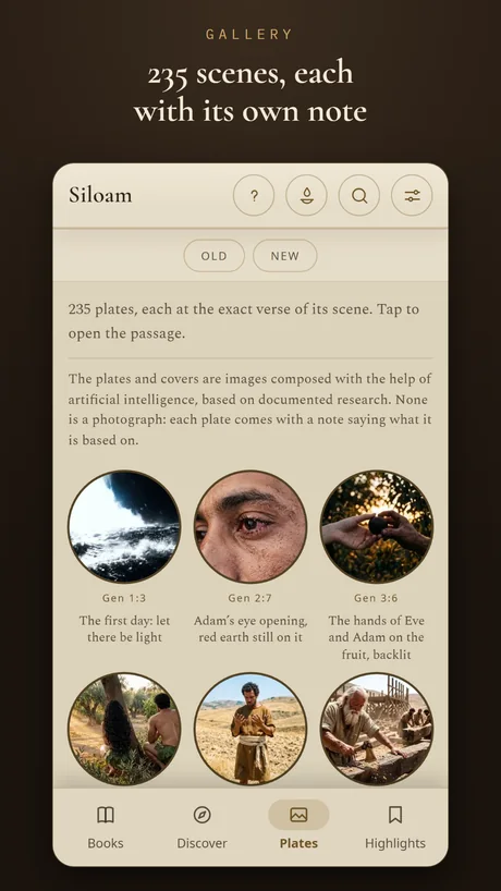 235 scenes, each with its own note.