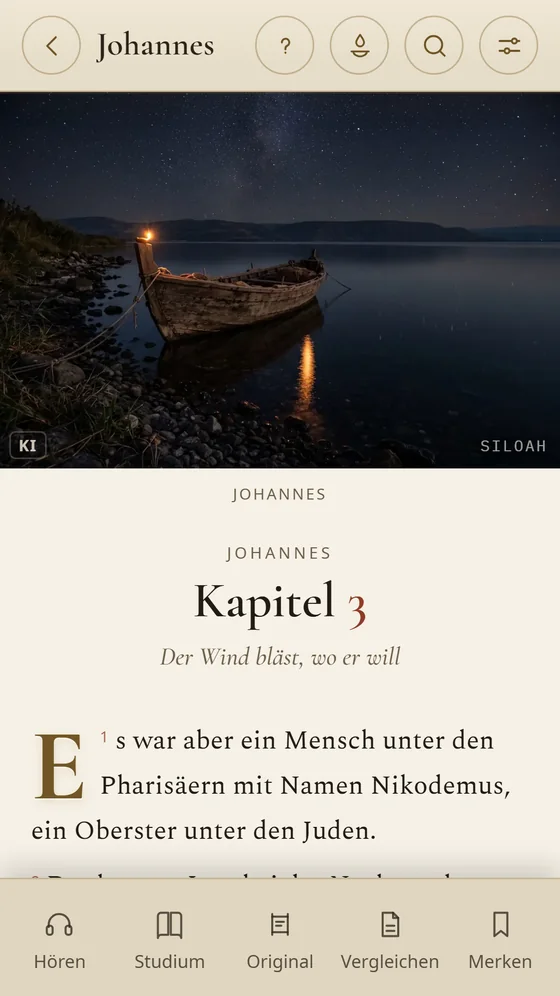 Johannes 3 in der Lutherbibel 1912.