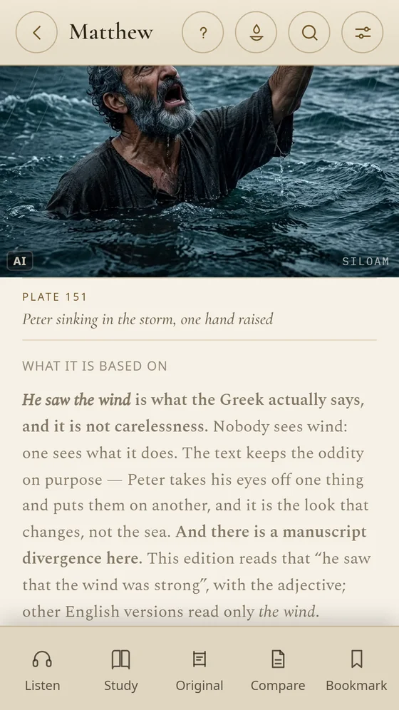 Note on plate 151, explaining what the Greek says about the wind.